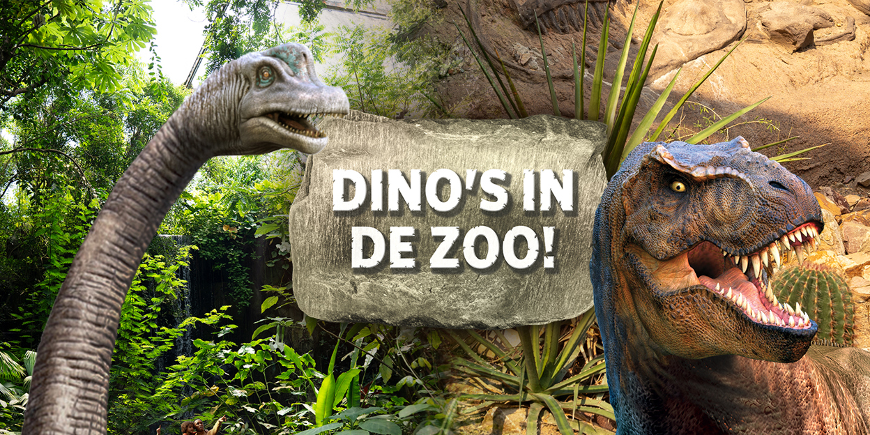 Visitors experience moving dinosaurs